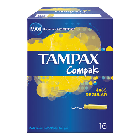 TAMPAX COMPAK REG 16PZ