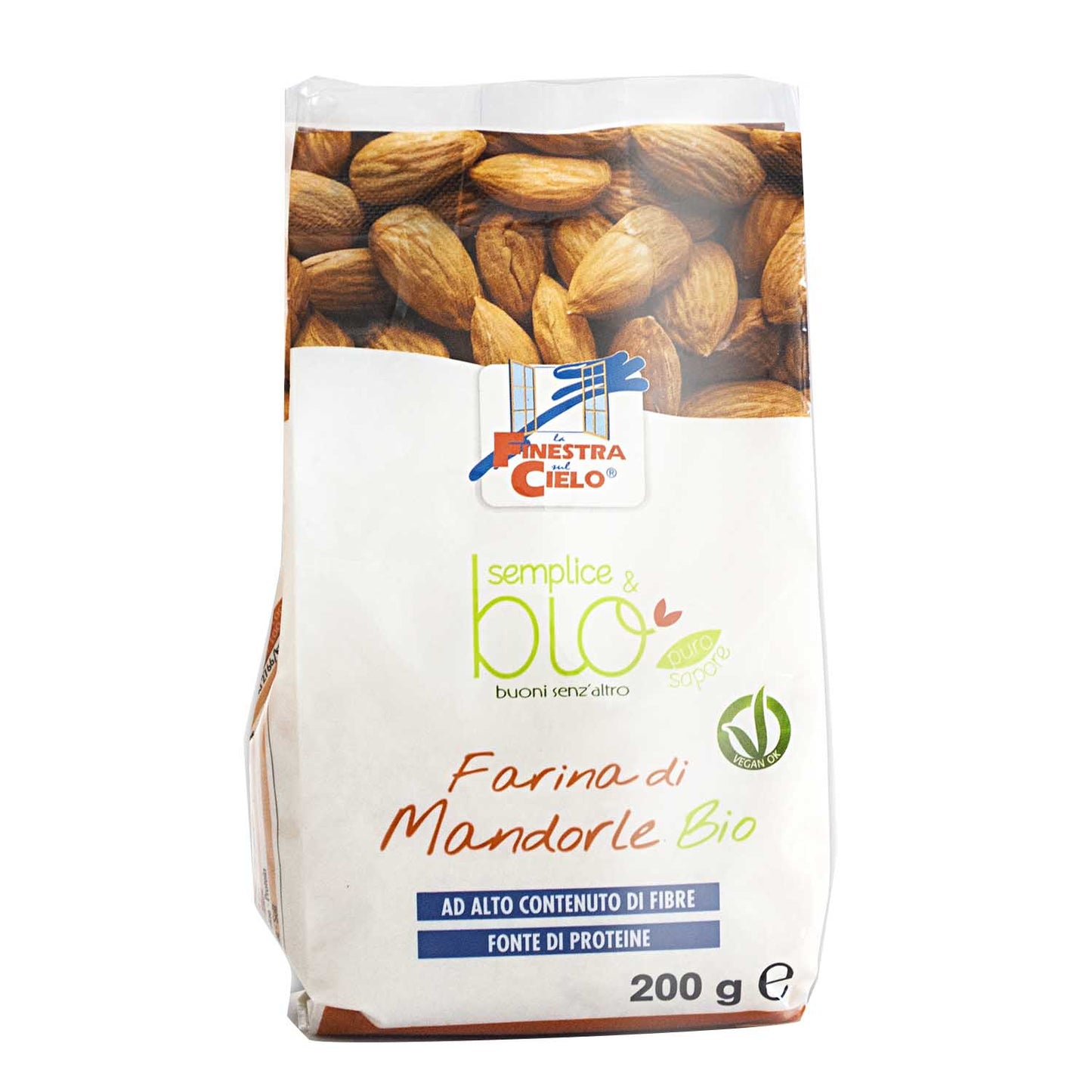 FARINA MANDORLE 200G FINESTR