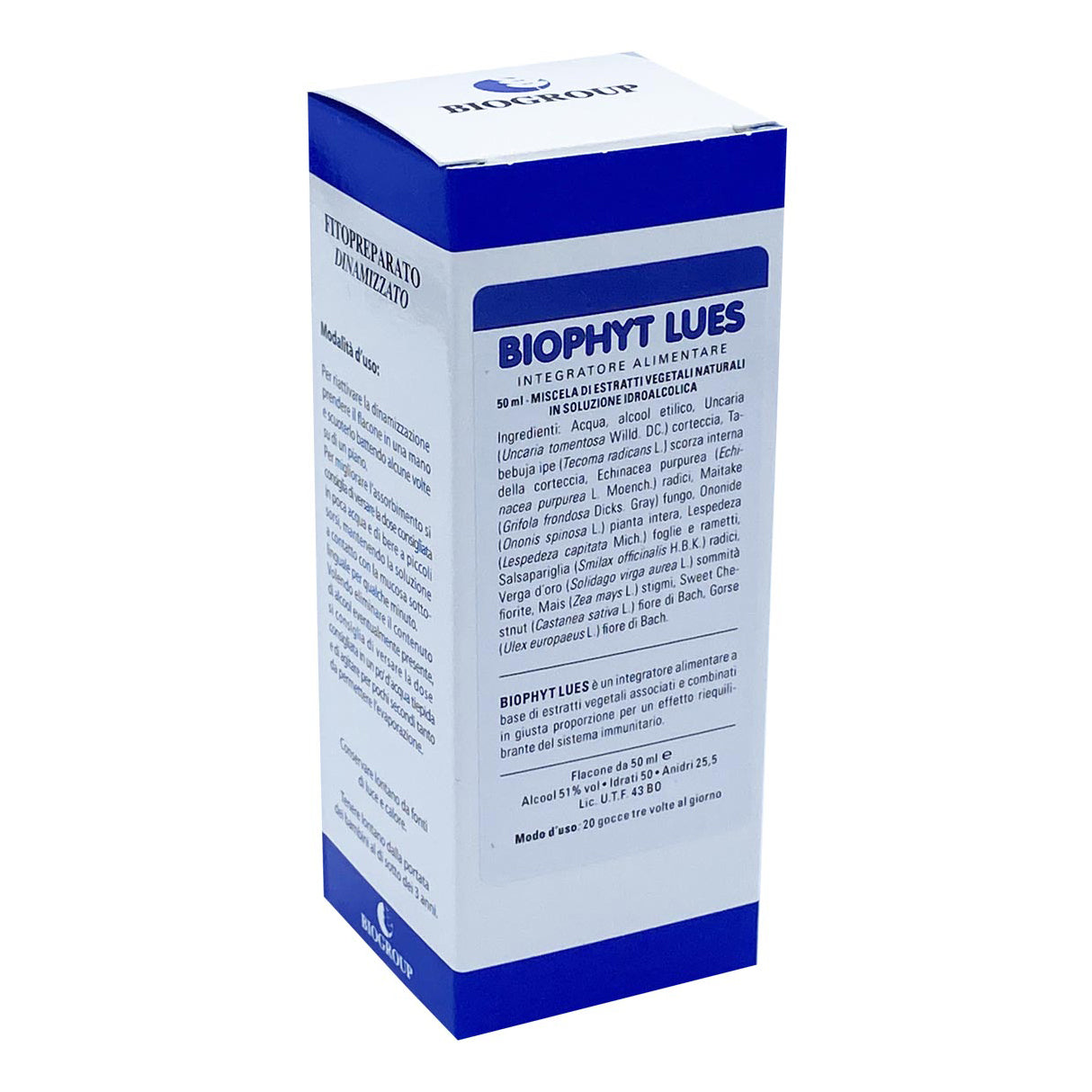 BIOPHYT LUES GTT 50ML