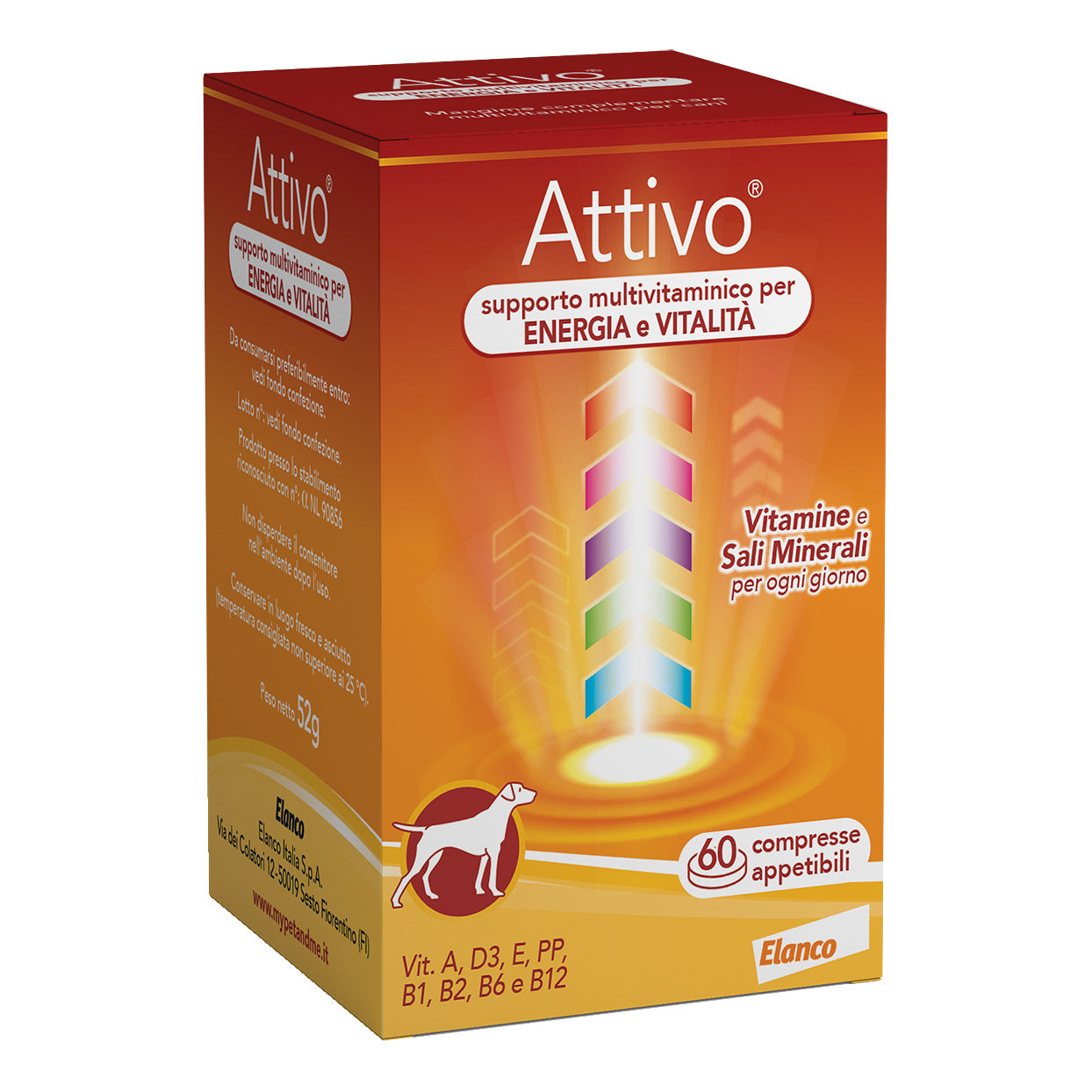 ATTIVO TABS 60TAV VET
