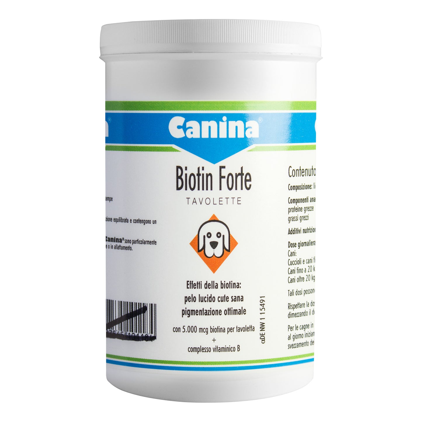 Canina Biotin Forte Cane 60 Tavolette