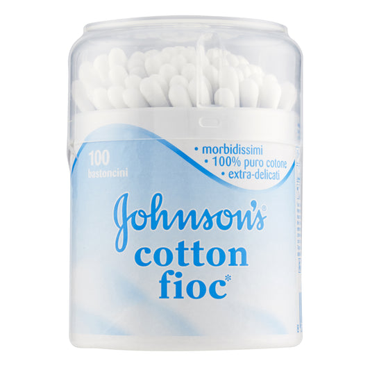 JOHNSON'S BABY COTTON FIOC 100 PEZZI