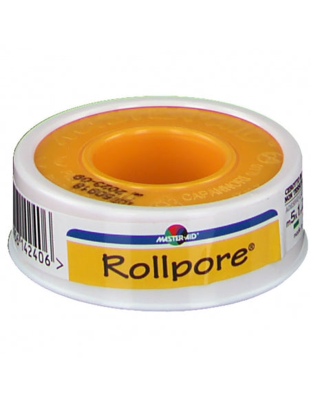 MASTER-AID ROLLPORE CEROTTO IN TESSUTO NON TESSUTO 5 METRI X 1,25CM - DISPOSITIVO MEDICO CE