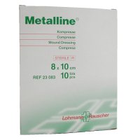 METALLINE- 8CM X10CM 10CPR