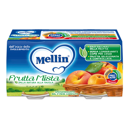 MELLIN OMOG FRUTMISTA 2X100G