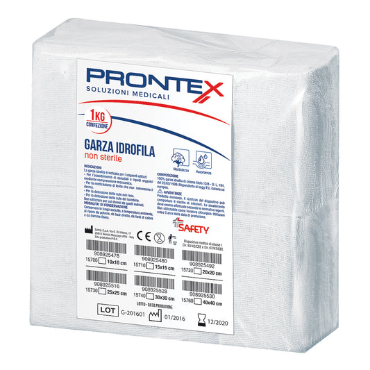 GARZE-IDROF.30X30 1 KG SAF 15740