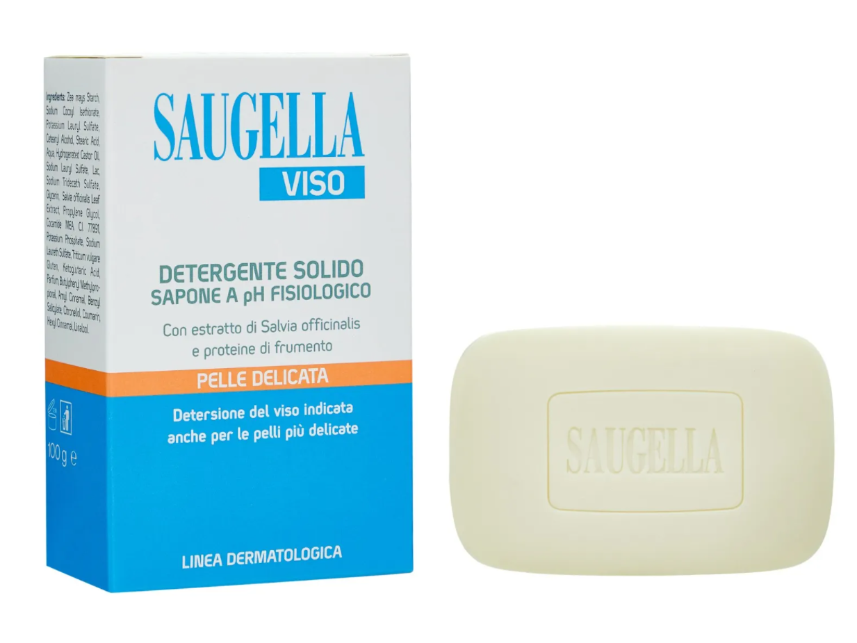 SAUGELLA SAPONE SOLIDO PH3,5 100 GRAMMI