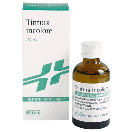 TINTURA INCOLORE 30ML SELLA