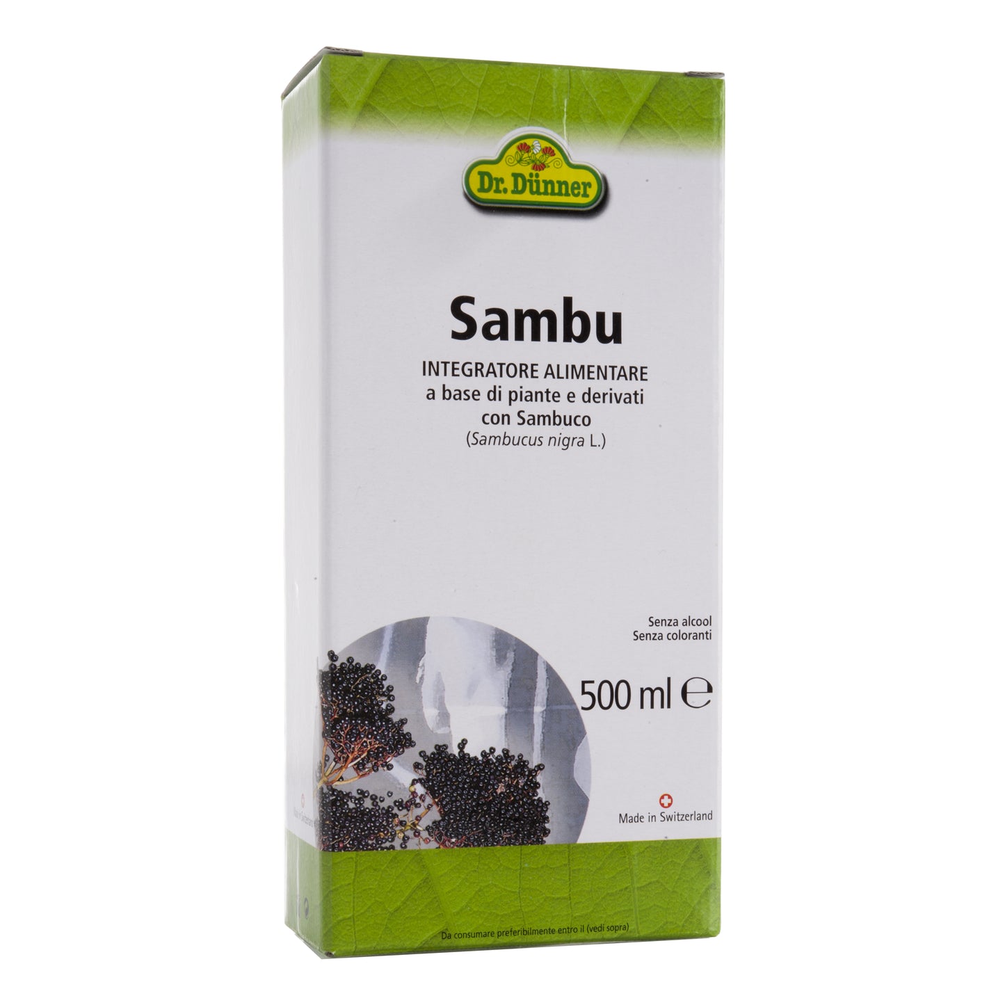 SAMBUCO BEVANDA AL SAMBUCO 500 ML DUNNER