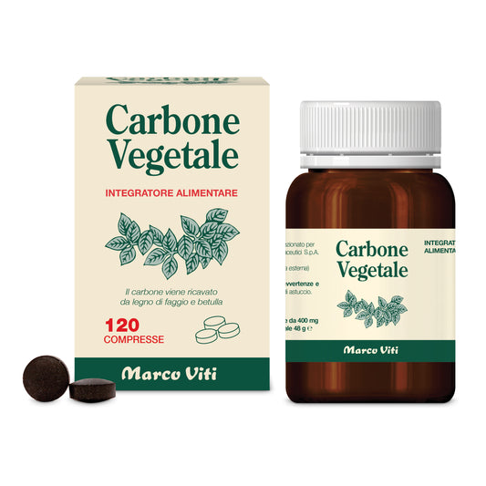 CARBONE VEGETALE 120 COMPRESSE