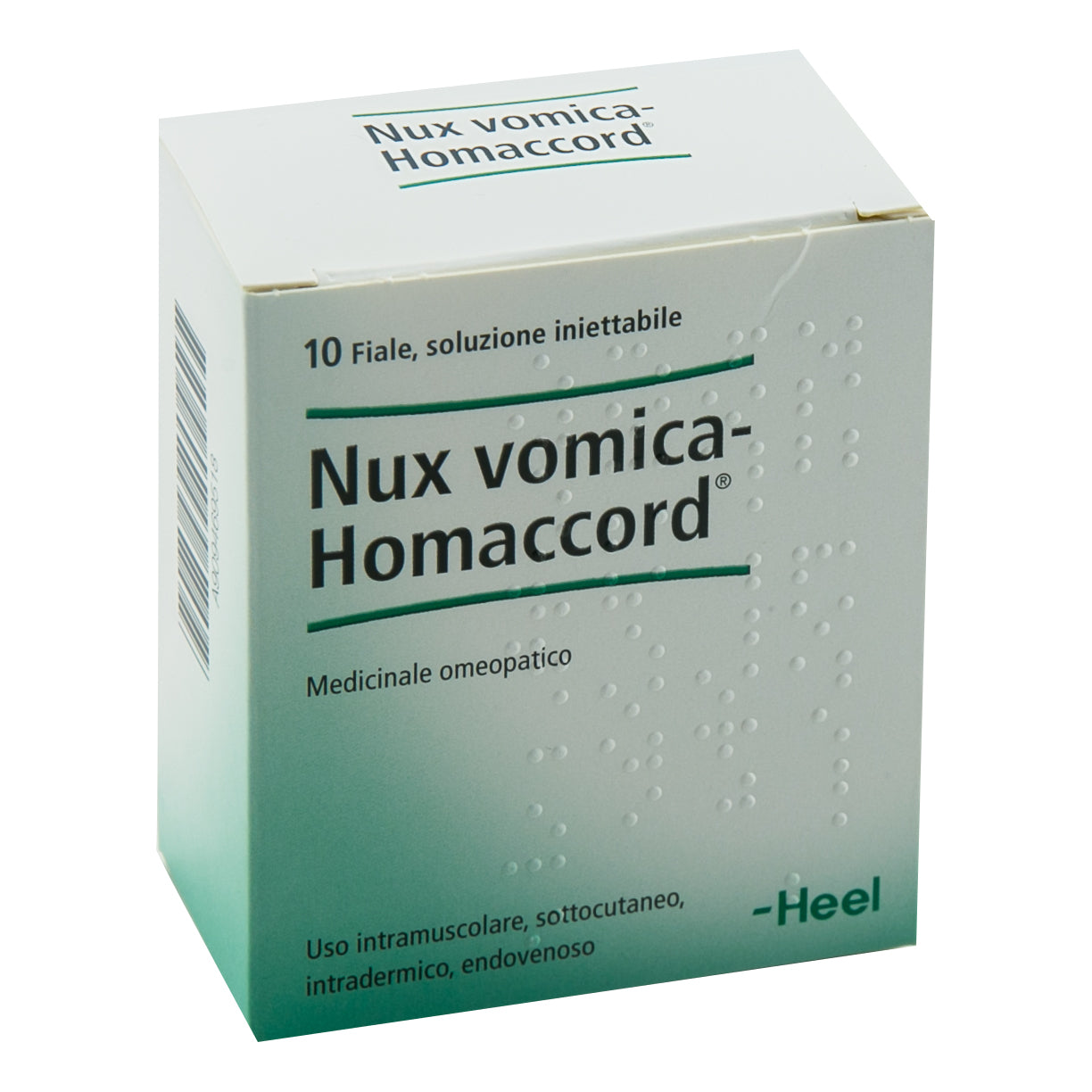 NUX VOMICA HOMACCORD 10 FLACONCINI HEEL