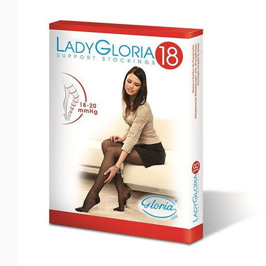 LADYGLORIA 18 COLLANT 140 DENARI TAGLIA 4 NERO