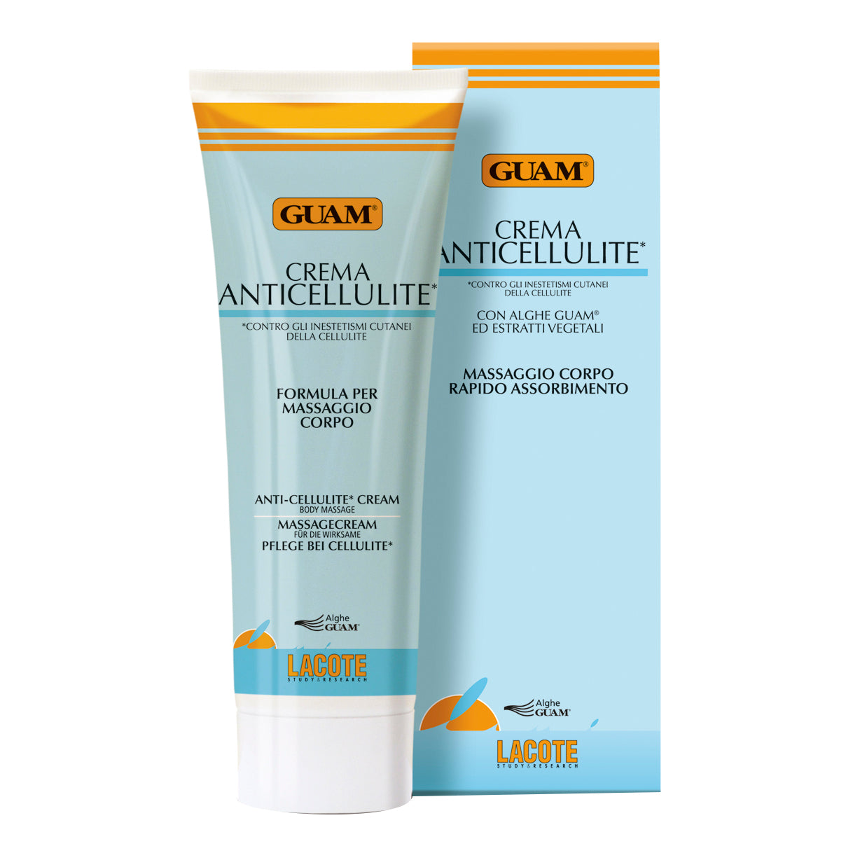 GUAM CREMA PER MASSAGGIO CORPO ANTICELLULITE 250ML