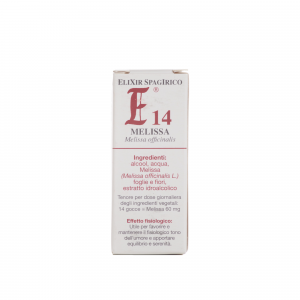 ELIXIR SPG E14 MELISSA 10ML