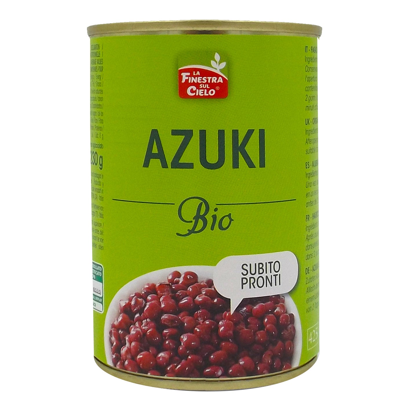 FINESTRA SUL CIELO Azuki Rossi Pronti 400g