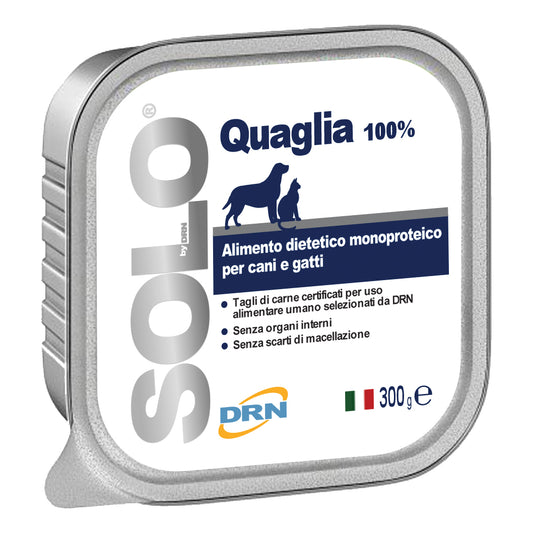 SOLO QUAGLIA CANI/GATTI 300G