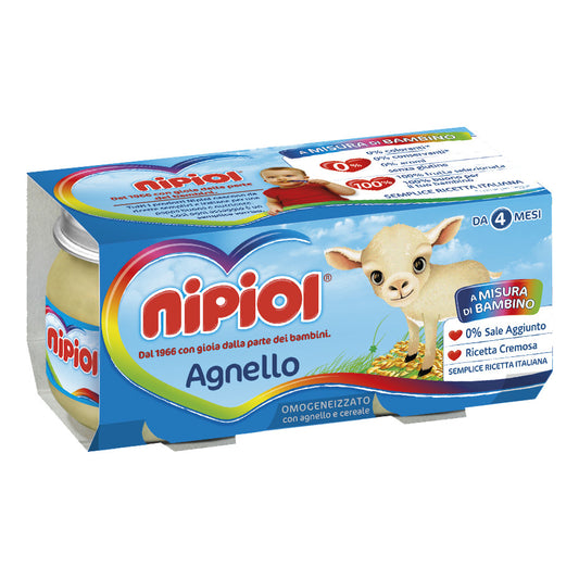 NIPIOL Omog.Agnello 2x80g