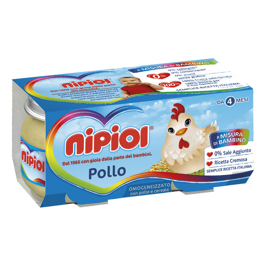 NIPIOL Omog.Pollo 2x 80g