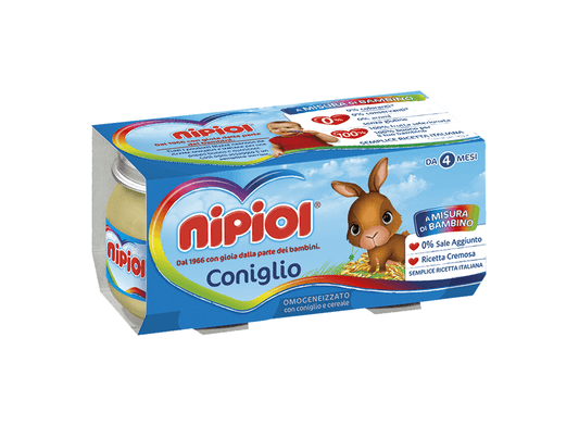 Nipiol Omogeneizzato Coniglio 2x120g