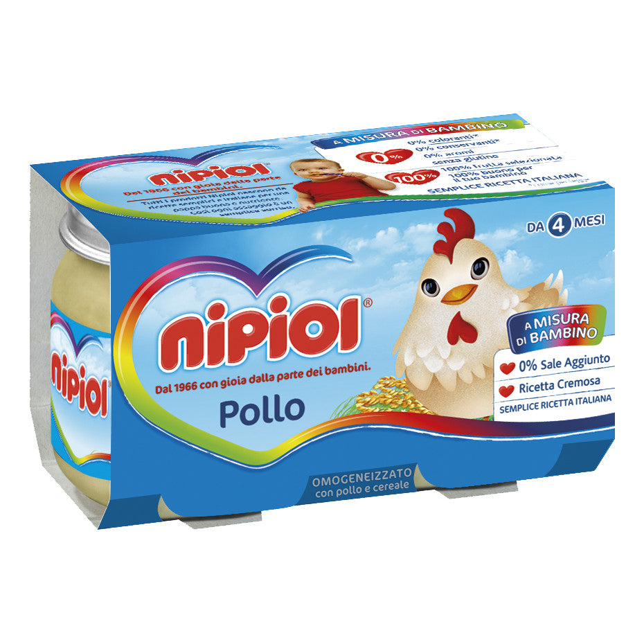 Nipiol Omogeneizzato Pollo 2x120g