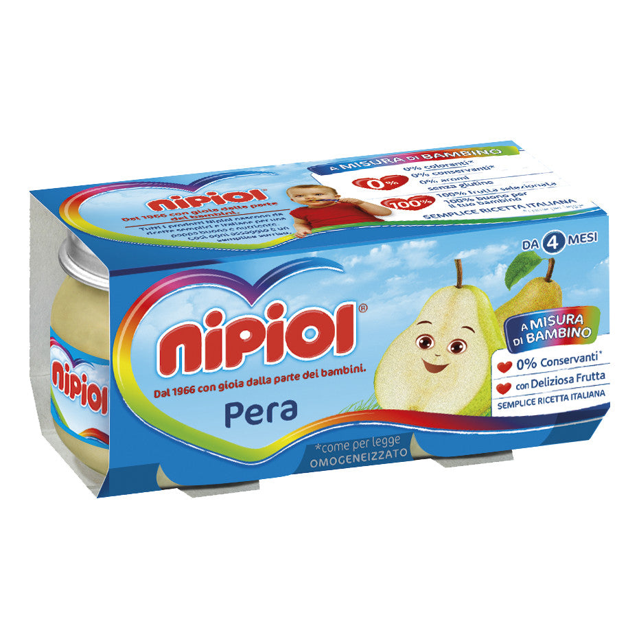 NIPIOL Omog.Pera 2x 80g