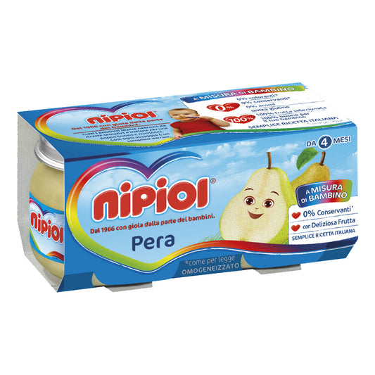 NIPIOL Omog.Pera 2x 80g
