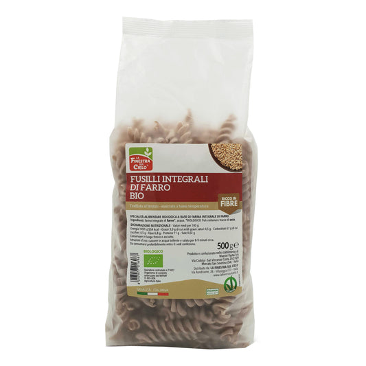FINESTRA SUL CIELO Pasta Farro Integr.Fusilli 500g