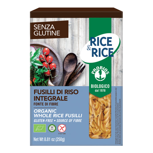 R&R FUSILLI RISO INTEGR 250G