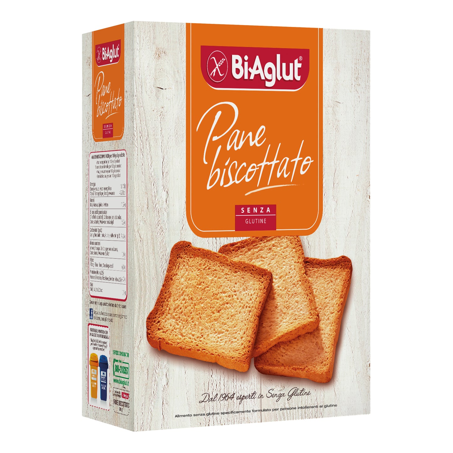 BIAGLUT-PANE BISCOTTATO 300G