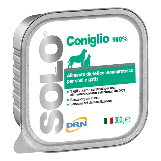SOLO CONIGLIO CANI/GATTI 300G