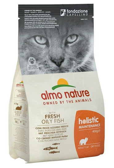 Almo Nature Holistic Maintenance Tacchino Fresco E Riso Cibo Secco Per Gatti Adulti Sacco 400g