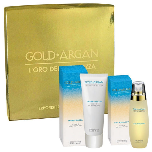 Cofanetto Gold Argan Shampoodoccia + Olio Massaggio