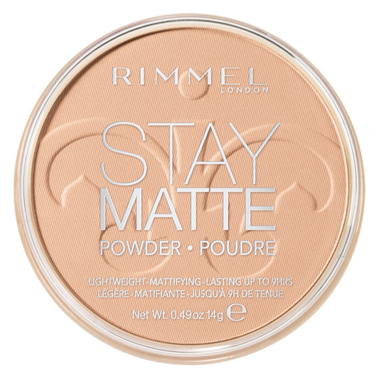 Rimmel Cipria Compatta Stay Matte TonalitÀ 005 Silky Beige 14g
