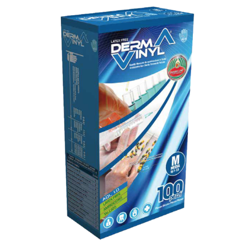 GUANTI VINILE L 100PZ DERMAVINIL
