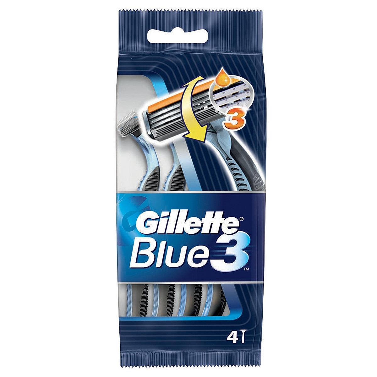 GILLETTE BLUE 3 USA & GETTA 4 PEZZI