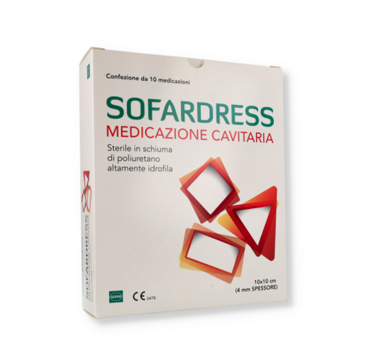 SOFARDRESS MEDICAZIONE CAVITARIA 10X10CM