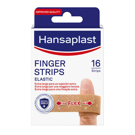 Hansaplast Cerotti per le Dita Elastico Finger Strip 16 Pezzi
