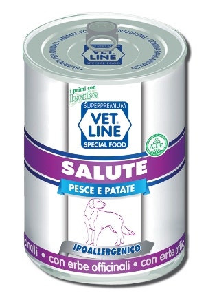 Vet Line Cane Salute Pesce E Patate 400 Gr