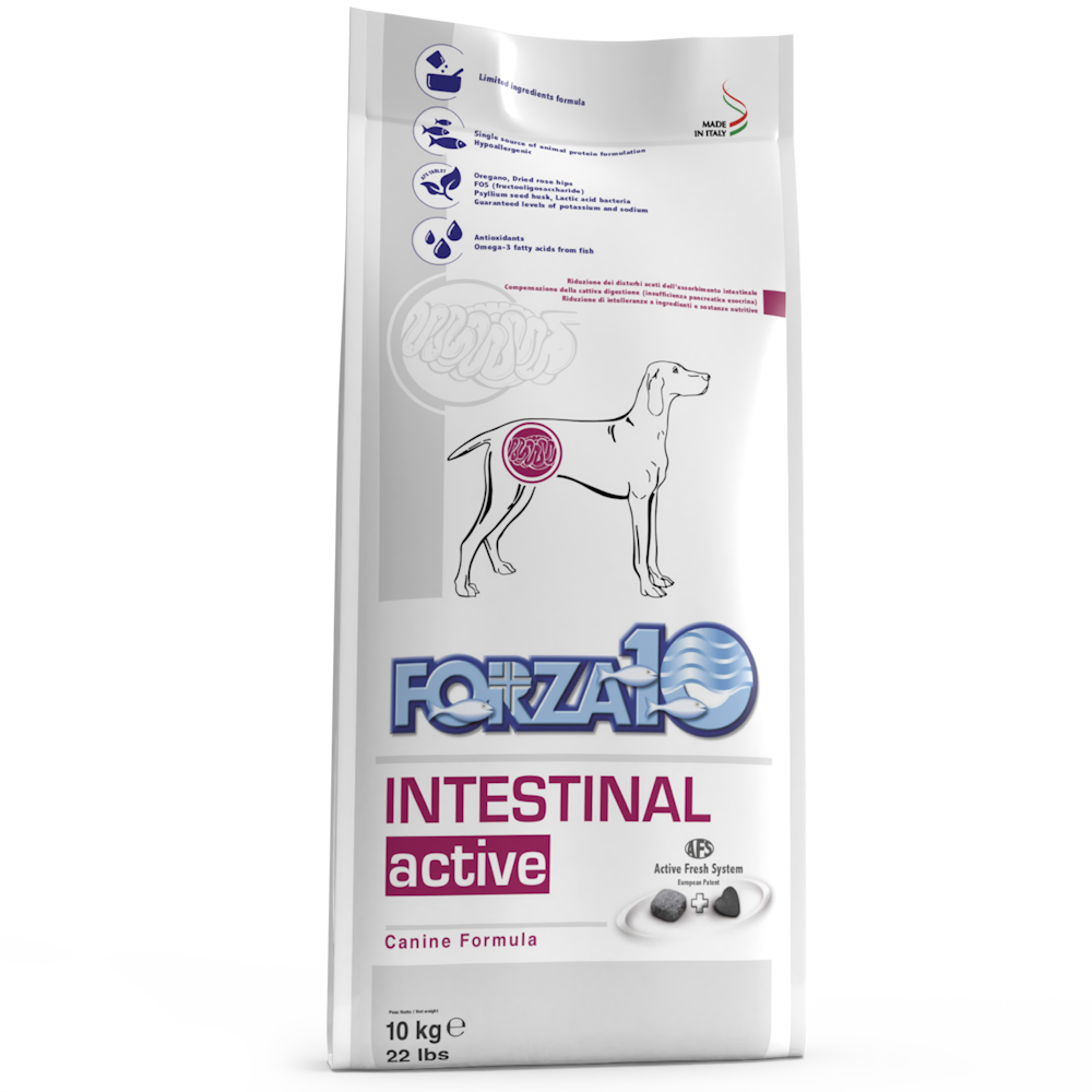 Forza 10 Active Line Intestinal Alimento Secco Per Cani Sacco 10 Kg