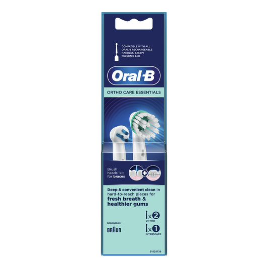 ORAL-B ORTHO CARE ESSENTIALS 3 PEZZI