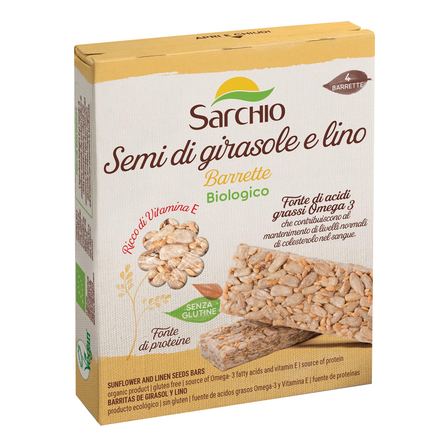 SARCHIO SNACK SEMI GIRAS/LINO