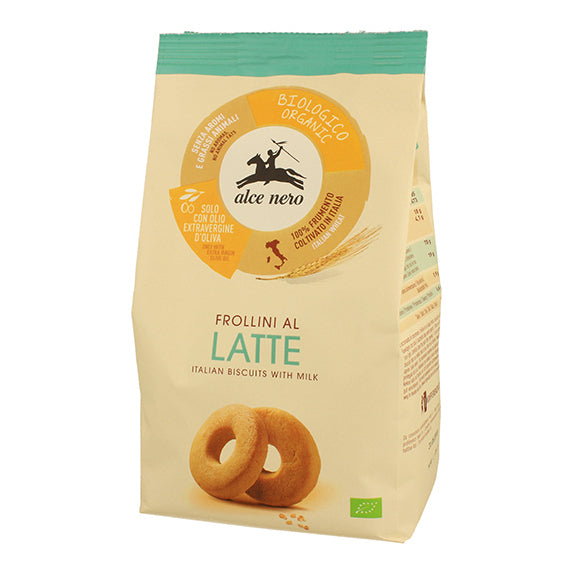 Alce Nero Frollini Al Latte Bio 350g