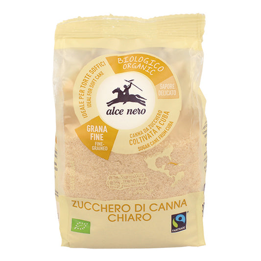 ALCE NERO Zucchero Canna Chiaro Bio 500g