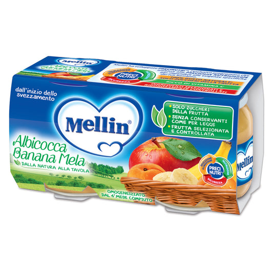 MELLIN OMOG ALB/BAN/MELA2X100G