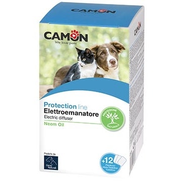 Camon Protection Elettroemanatore Con 12 Piastrine Cane/Gatto