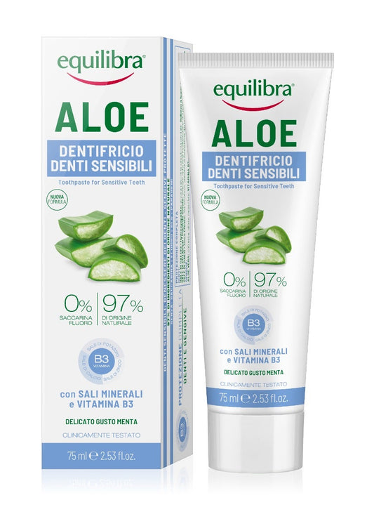 Equilibra Aloe Dentifricio Denti Sensibili 75ml