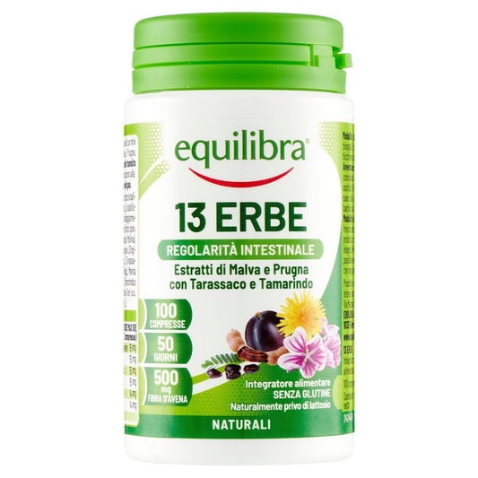 Equilibra 13 Erbe Con Fibra 100 Compresse