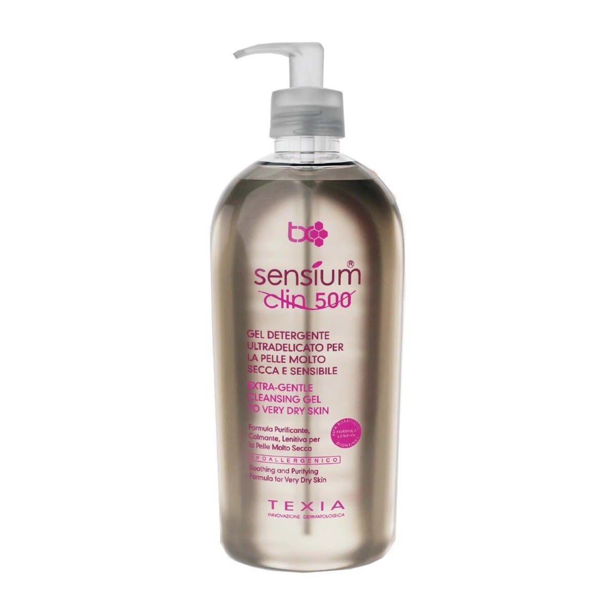 Sensium Clin 500 Gel Detergente Pelle Molto Secca 500ml