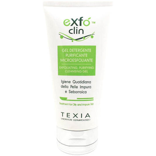 Exfo Clin Gel Detergente Purificante Microesfoliante Viso 150ml