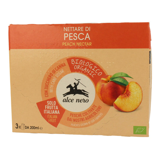 ALCE NERO Nettare Pesca 3x200ml